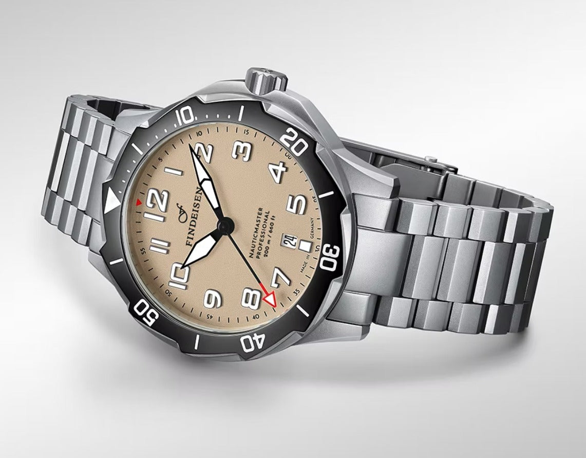 FINDEISEN NAUTICMASTER FIELD DIVER DLC | S.E. NM-DLC-F-K-GB-SW200-S