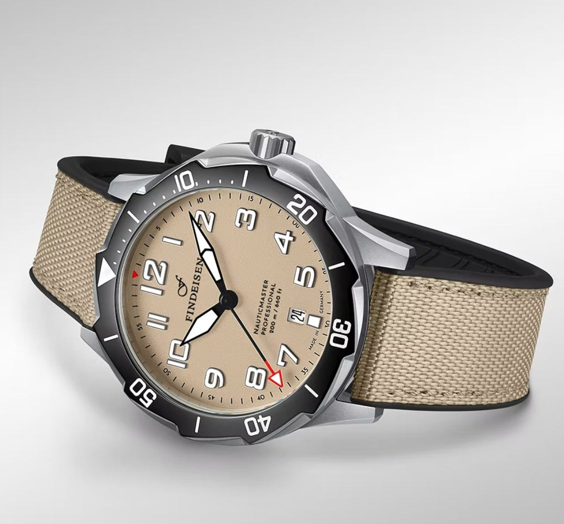 FINDEISEN NAUTICMASTER FIELD DIVER DLC | S.E. NM-DLC-F-K-GB-SW200-SK