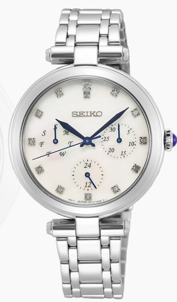 SEIKO QUARZ MIT 12 DIAMANTEN SKY663P1
