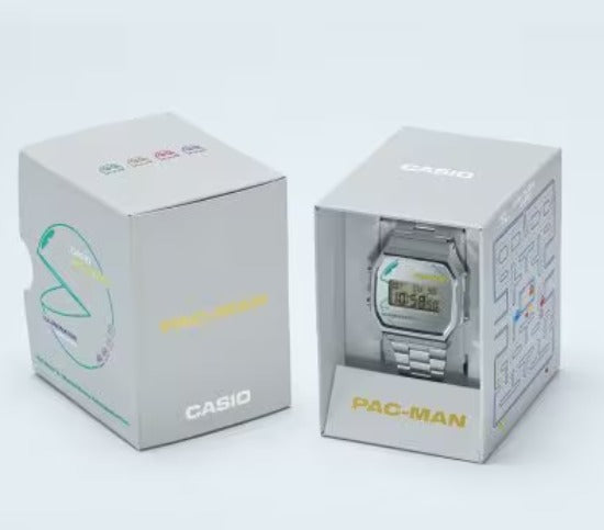 CASIO ICONIC PAC MAN A168WEPC-7A