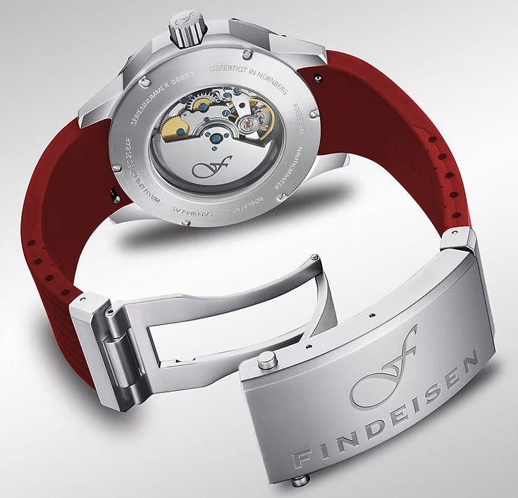 FINDEISEN NAUTICMASTER DIVER DLC F-1253-NM-DLC-W-GB-A26-KR