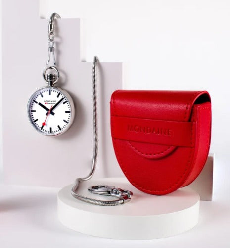 MONDAINE Taschenuhr mit Kette A660.30316.11SBB