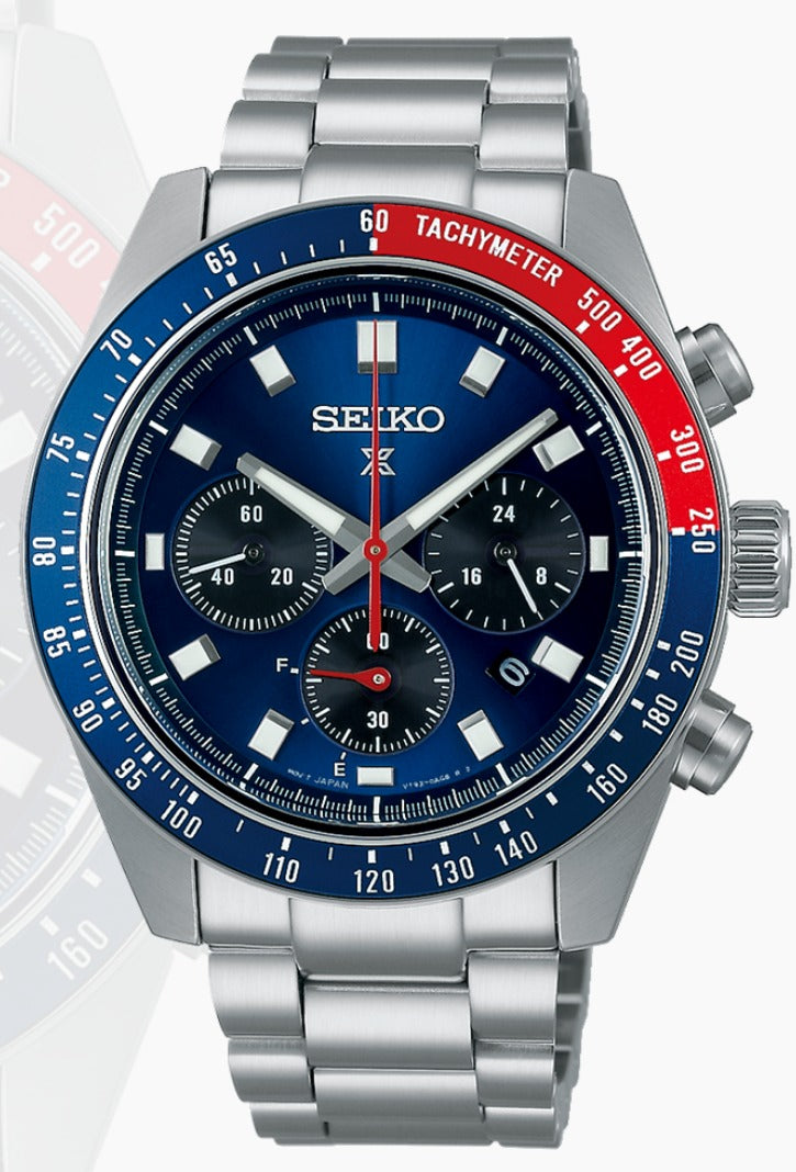 SEIKO PROSPEX SPEEDTIMER SOLAR CHRONOGRAPH SSC913P1