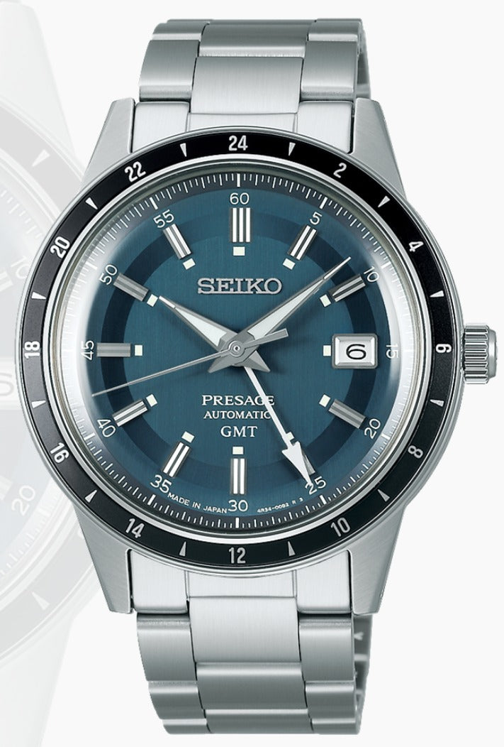 SEIKO PRESAGE Style60´s GMT SSK009J1 AUTOMATIK