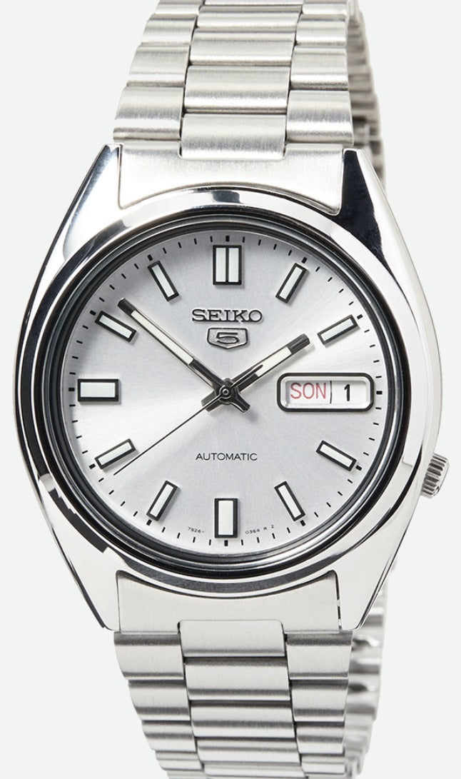 SEIKO 5 CLASSIQUE 3 ZEIGER AUTOMATIK SNXS73