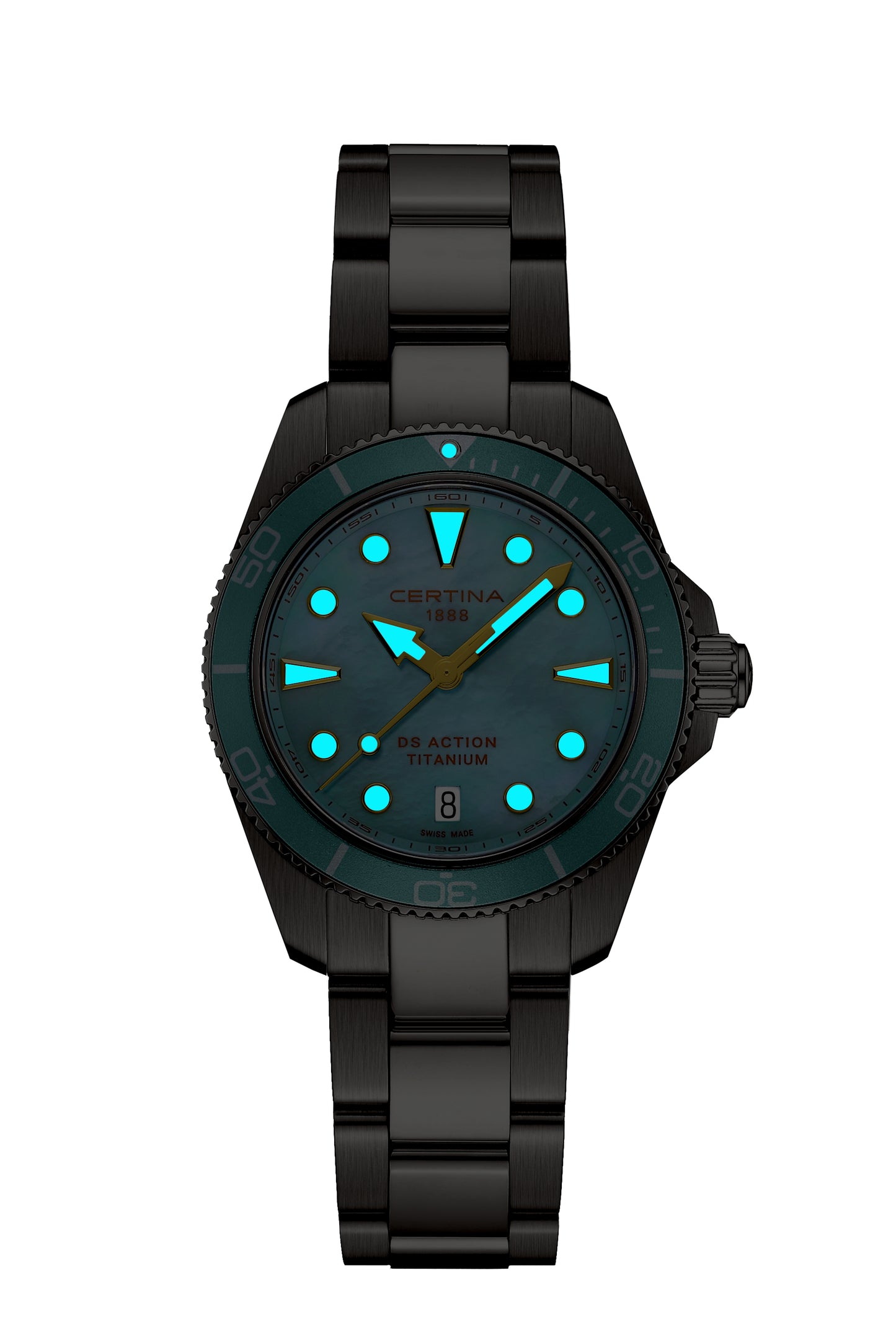 CERTINA DS ACTION LADY Quarz Perlmutt Titan C048.210.44.131.00