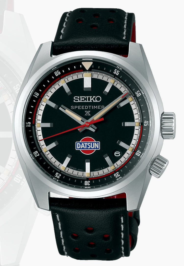 SEIKO PROSPEX SPEEDTIMER SPB517J1 Mechanical Datsun 240Z Limited Edition Limitiert auf 2,500 Stück
