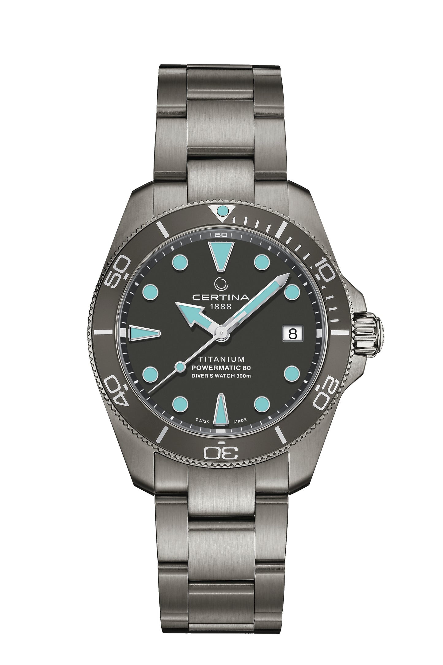 CERTINA DS ACTION DIVER POWERMATIC C032.807.44.081.00 TITAN