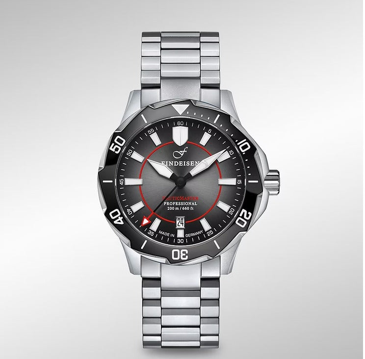FINDEISEN NAUTICMASTER DIVER DLC F-1253-NM-S-SB-A26-KR