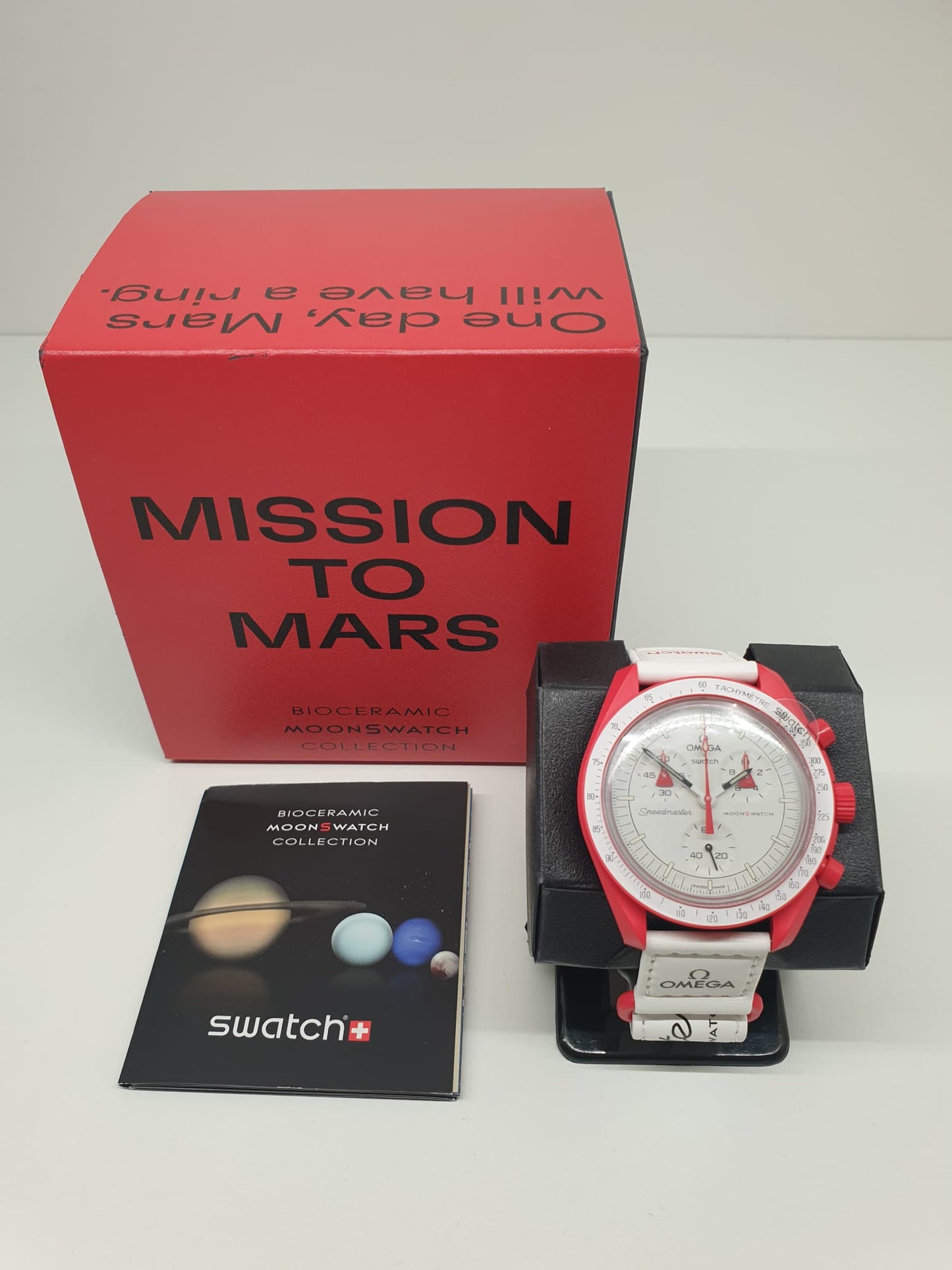 OMEGA Swatch Mission to Mars Bioceramic Moonswatch