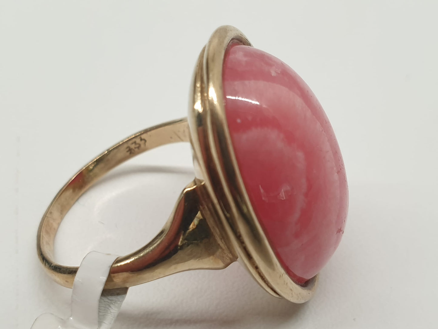 Naturstein Ring Rhodochrosit rosa