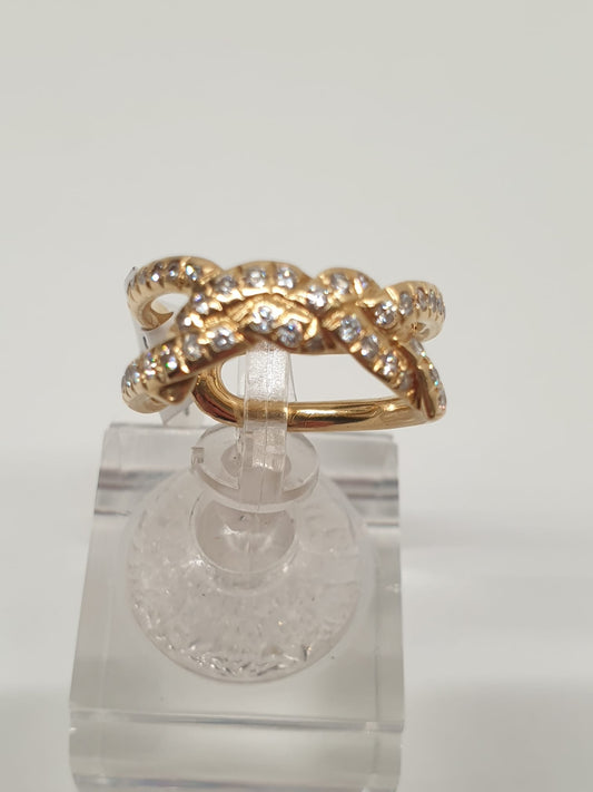 18 Karat Tiffany & Co Diamanten Vintage Ring