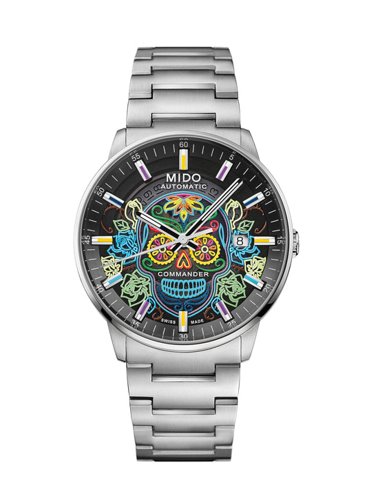 MIDO COMMANDER M021.407.11.411.04 GRADIENT CATRINES SPECIAL EDITION