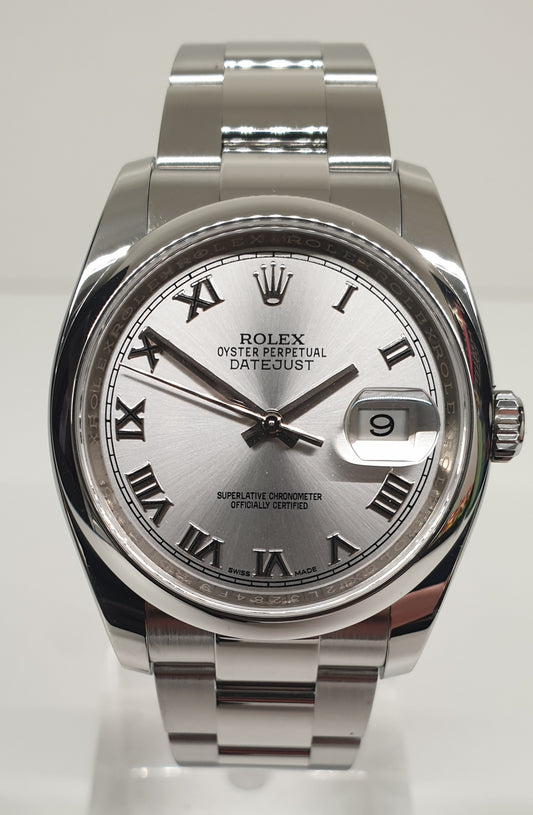 ROLEX DATEJUST 36mm-Steel