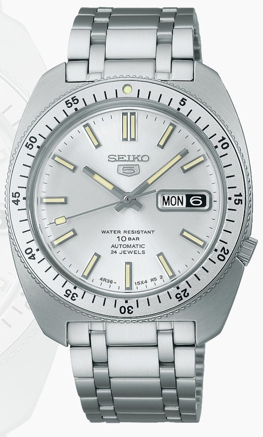 SEIKO 5 SPORTS SRPL91 Heritage Design Re-creation Limited Edition Limitiert auf 9,999 Stück