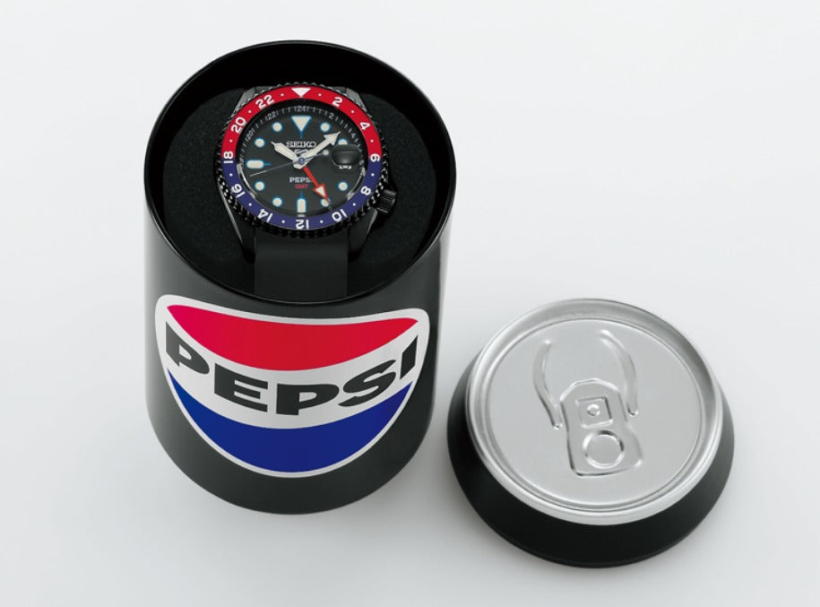 SEIKO 5 SPORTS PEPSI SSK047 GMT LIMITED EDITION limitiert auf 7000 Stk.