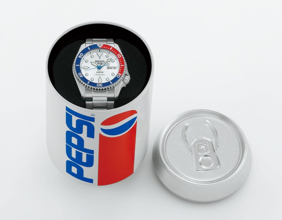 SEIKO 5 SPORTS PEPSI SRPL99 LIMITED EDITION limitiert auf 7000Stk.