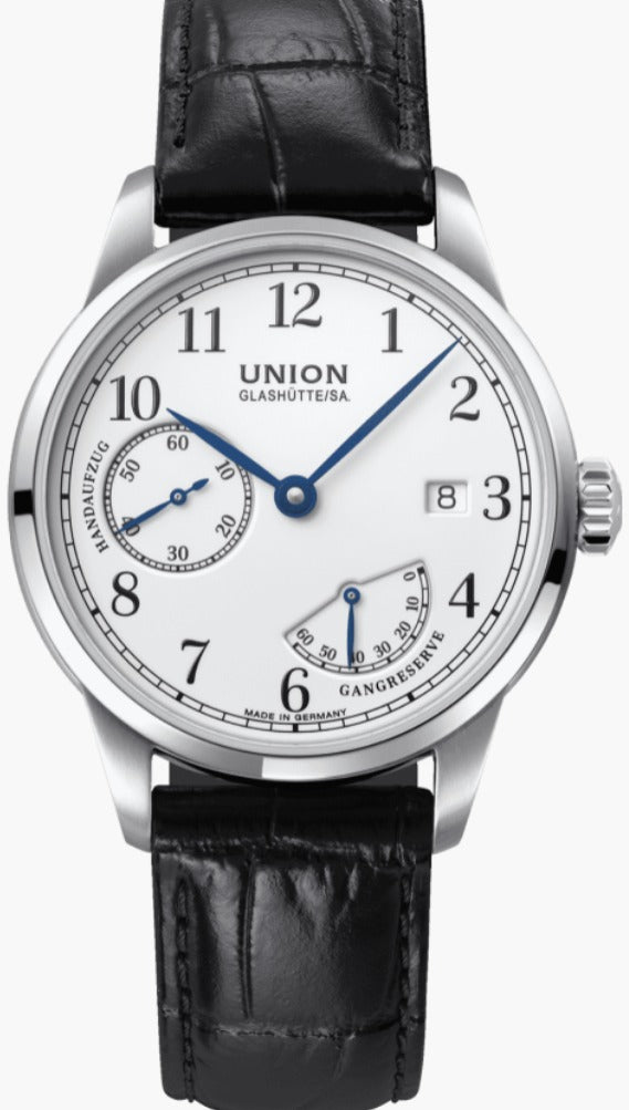 UNION GLASHÜTTE 1893 JOHANNES DÜRRSTEIN EDITION GANGRESERVE D007.456.16.017.00