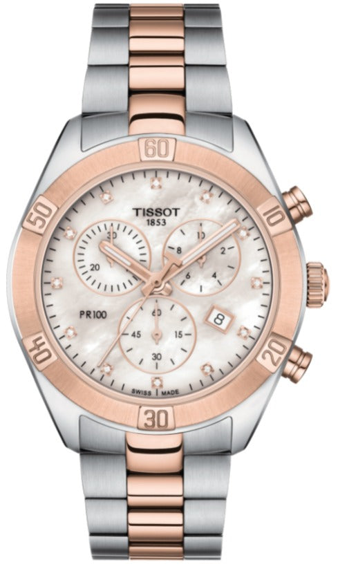 TISSOT PR 100 SPORT CHIC CHRONOGRAPH T101.917.22.116.00