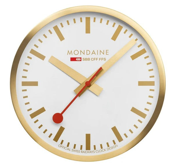 MONDAINE WANDUHR 25 CM A990.CLOCK.18SBG