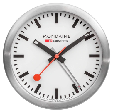 MONDAINE MINI WANDUHR UND WECKER A997.MCAL.16SBB