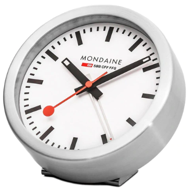 MONDAINE MINI WANDUHR UND WECKER A997.MCAL.16SBB