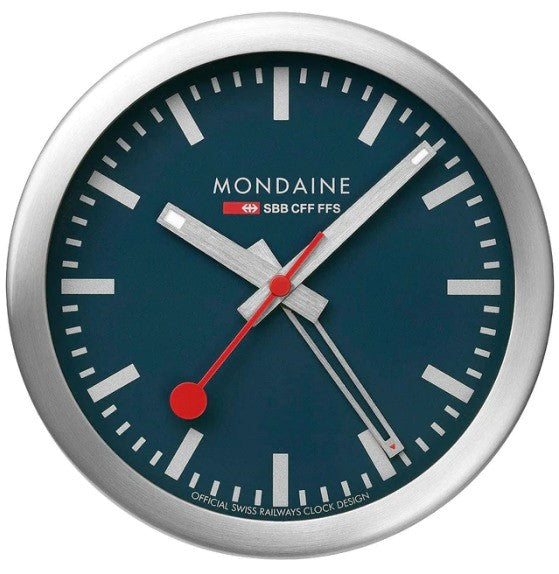 MONDAINE MINI WANDUHR UND WECKER A997.MCAL.46SBV