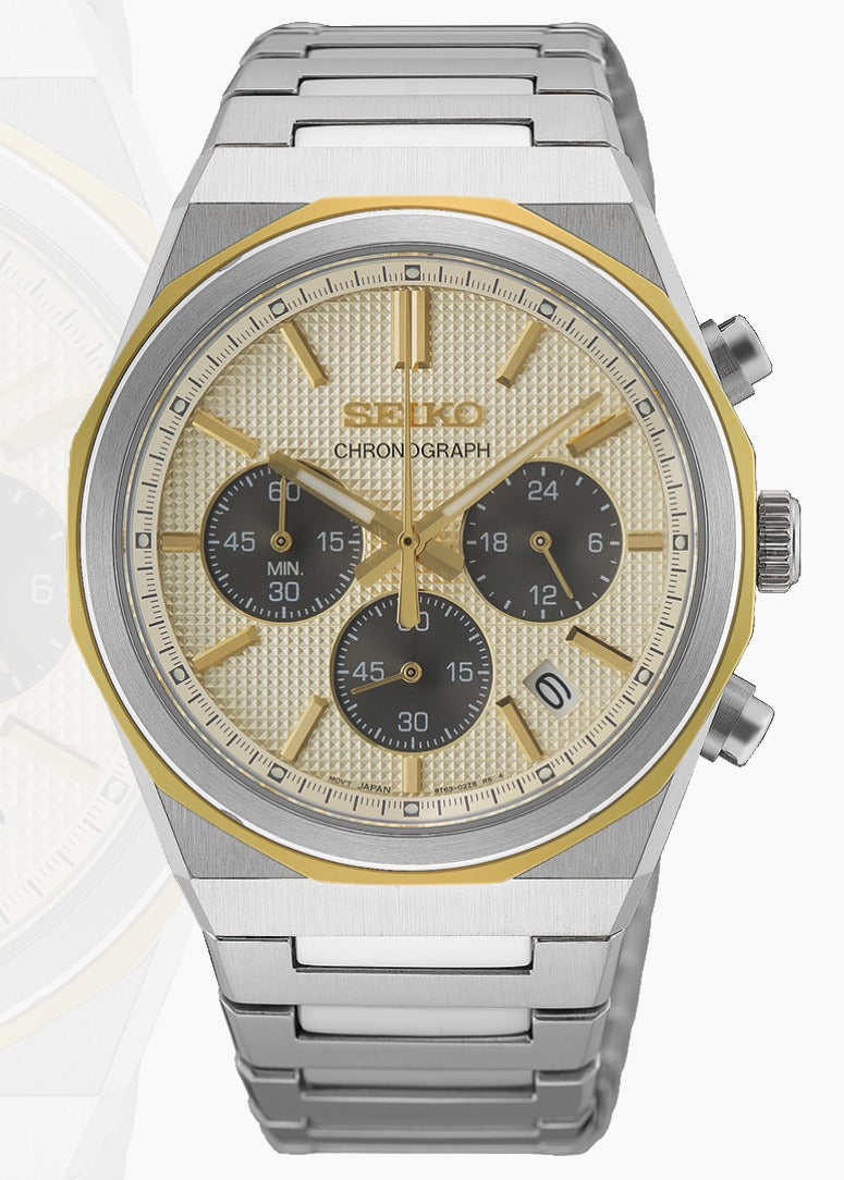 SEIKO QUARZ CHRONOGRAPH HGK001P1