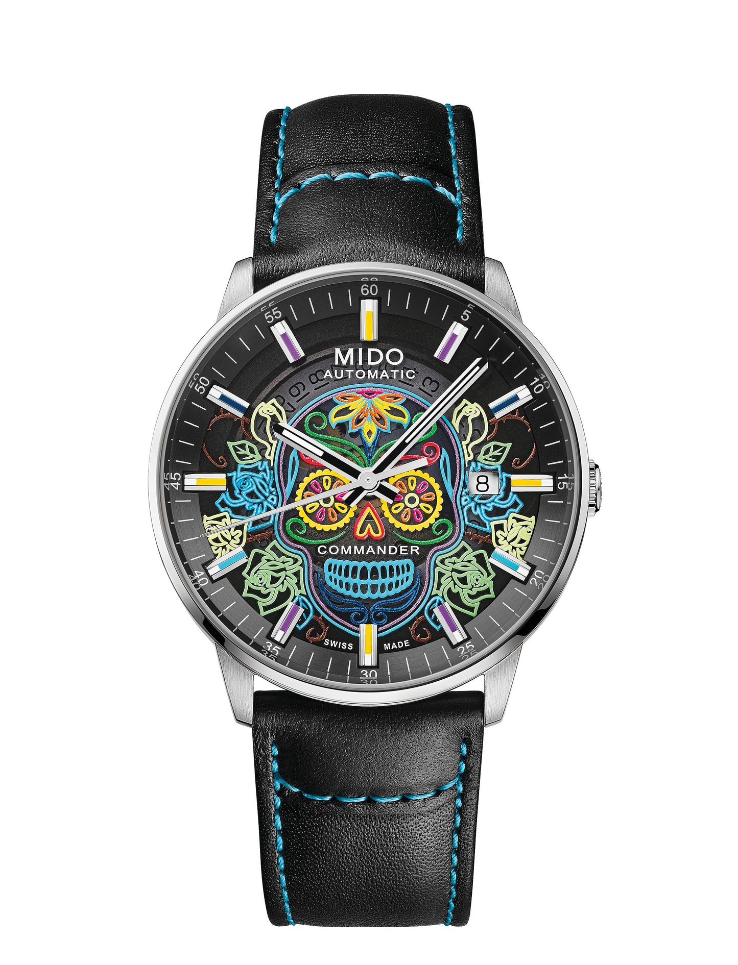 MIDO COMMANDER M021.407.11.411.04 GRADIENT CATRINES SPECIAL EDITION