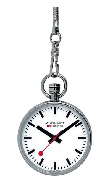 MONDAINE Taschenuhr mit Kette A660.30316.11SBB