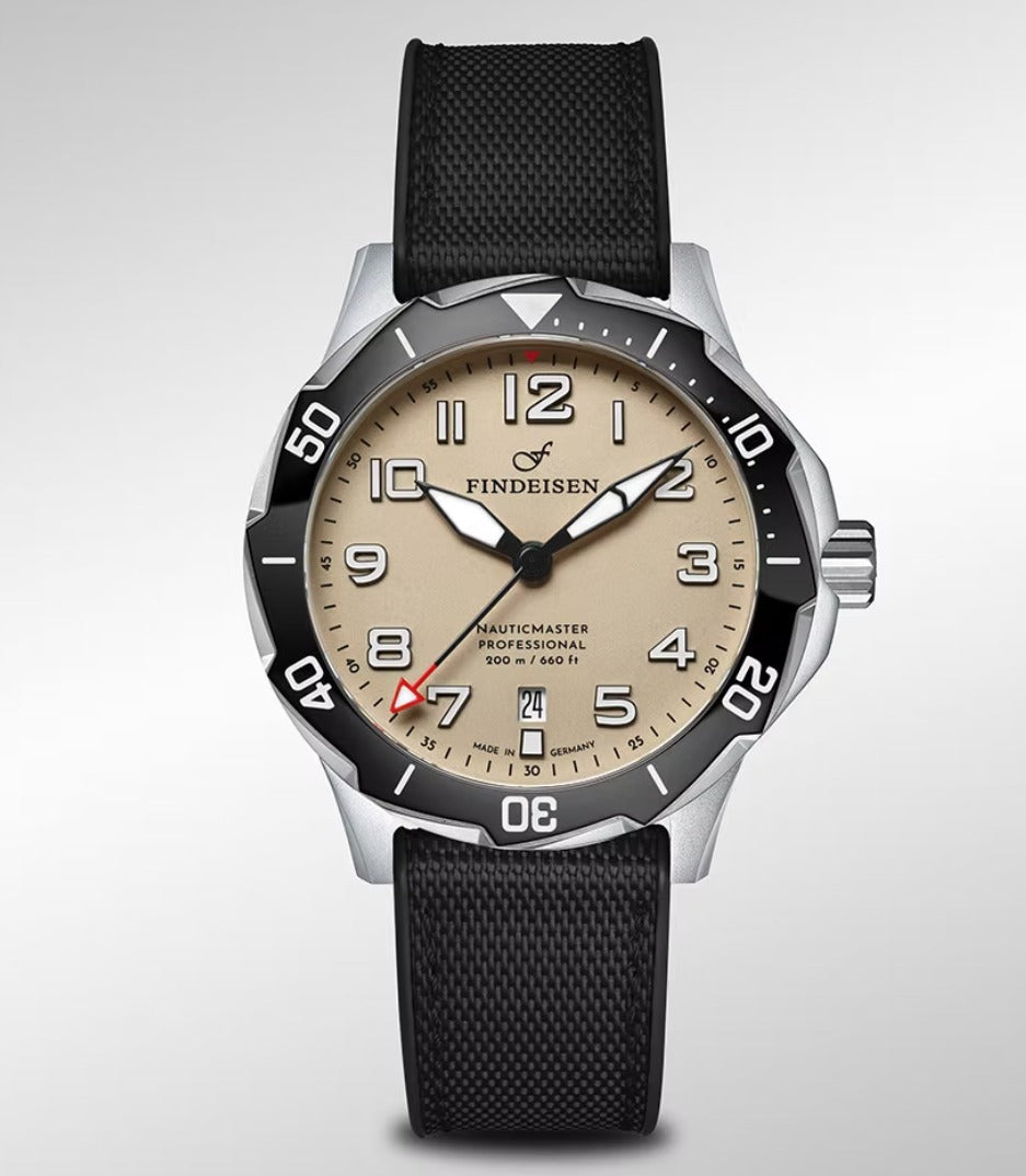 FINDEISEN NAUTICMASTER FIELD DIVER DLC | S.E. NM-DLC-F-K-GB-SW200-SKS