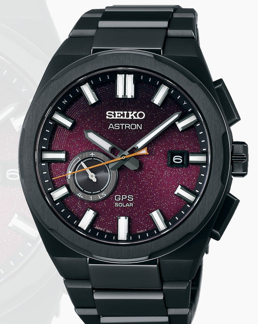 SEIKO ASTRON GPS SOLAR DUAL TIME SSJ029J1 LIMITED EDITION 1500 STK.