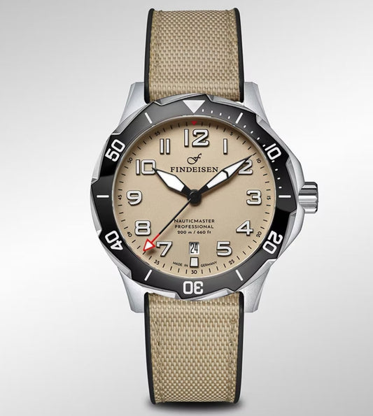 FINDEISEN NAUTICMASTER FIELD DIVER DLC | S.E. NM-DLC-F-K-GB-SW200-SK