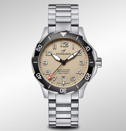 FINDEISEN NAUTICMASTER FIELD DIVER DLC | S.E. NM-DLC-F-K-GB-SW200-S