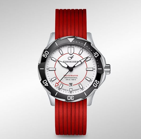 FINDEISEN NAUTICMASTER DIVER DLC F-1253-NM-DLC-W-GB-A26-KR