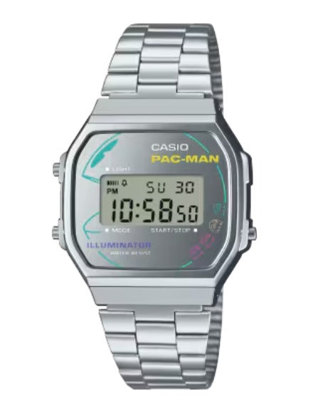 CASIO ICONIC PAC MAN A168WEPC-7A