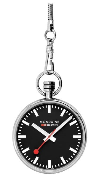 MONDAINE Taschenuhr mit Kette  A660.30316.20SBB