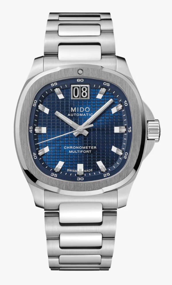 MIDO MULTIFORT TV Big Date Chronometer M049.567.11.041.00