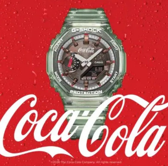CASIO G-SHOCK COCA COLA CLASSIC GA-2100CC-3A