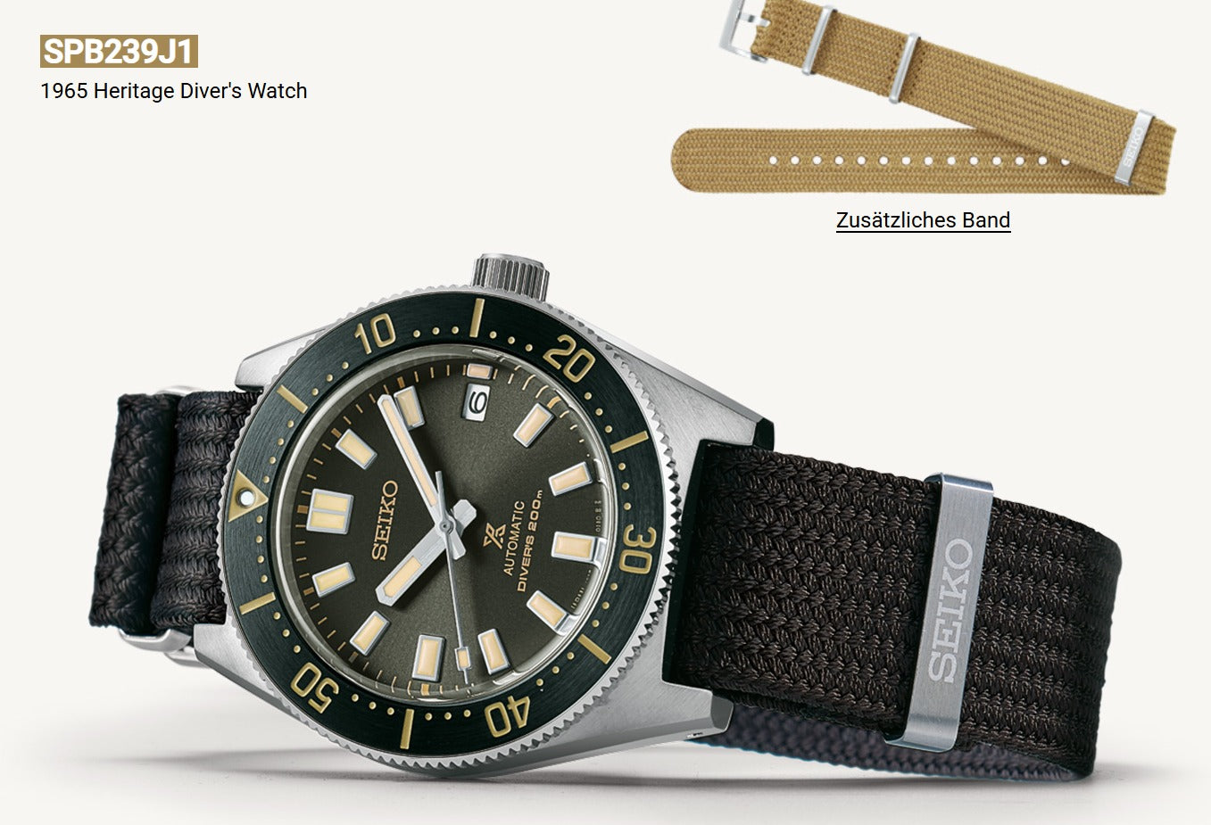 SEIKO PROSPEX 1965/1970 Heritage Diver's Watch SPB239J1