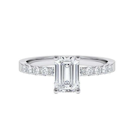 Labordiamanten Verlobungsring 585 Gold