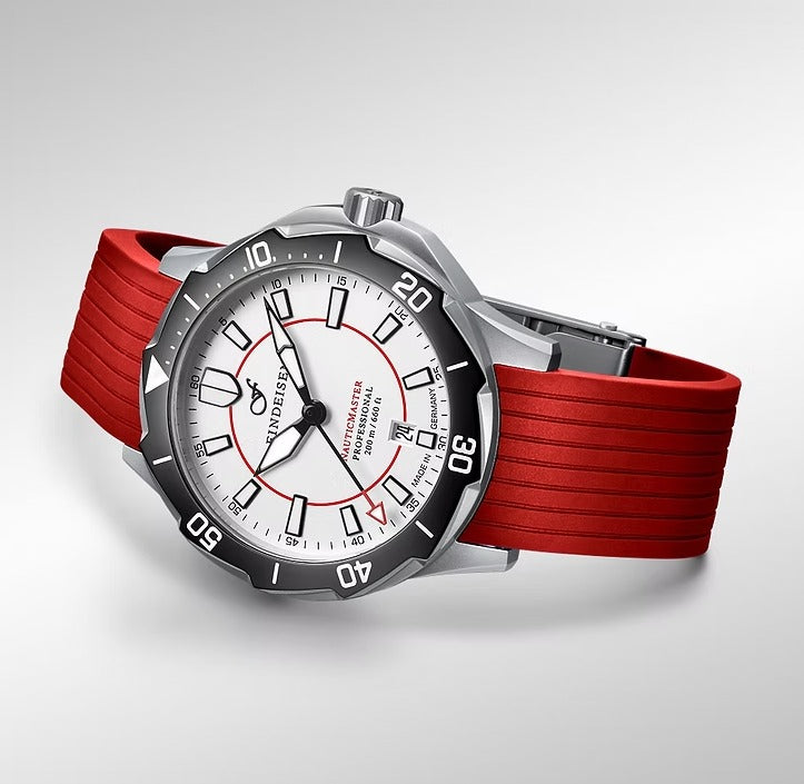 FINDEISEN NAUTICMASTER DIVER DLC F-1253-NM-DLC-W-GB-A26-KR