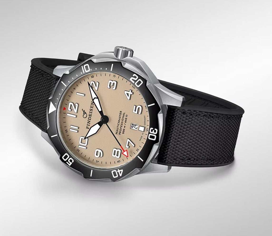 FINDEISEN NAUTICMASTER FIELD DIVER DLC | S.E. NM-DLC-F-K-GB-SW200-SKS