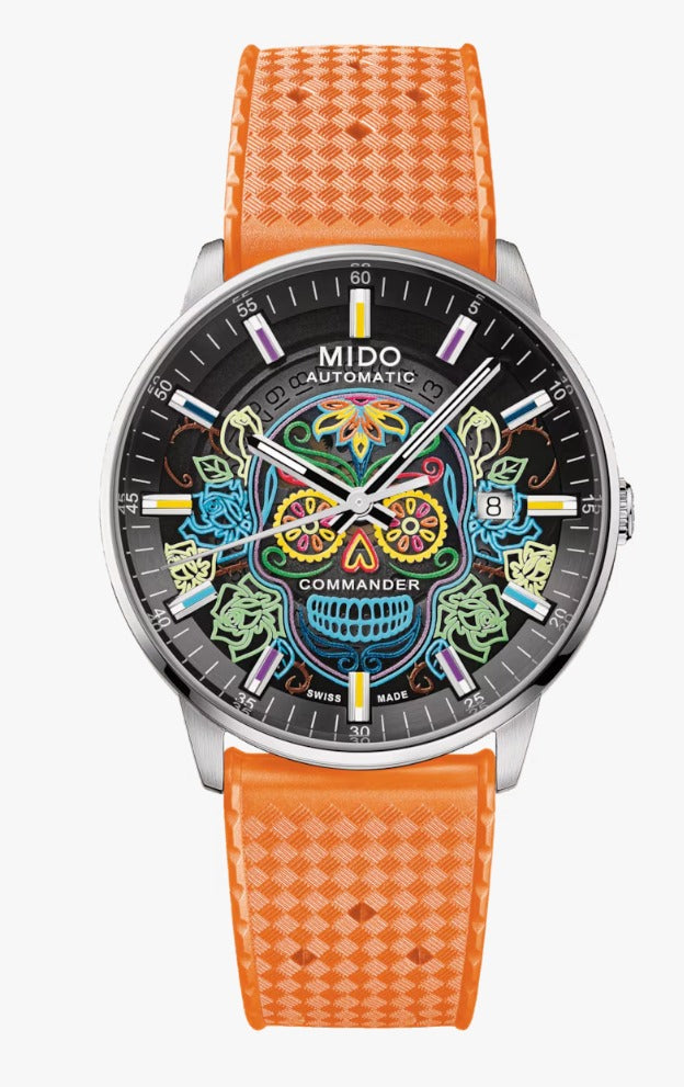 MIDO COMMANDER GRADIENT CATRINES M021.407.11.411.04 SPECIAL EDITION