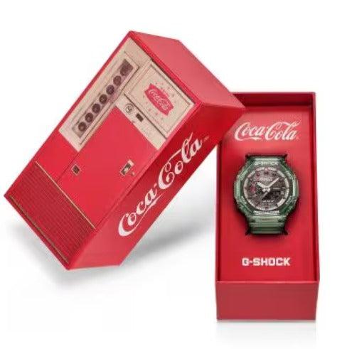 CASIO G-SHOCK COCA COLA CLASSIC GA-2100CC-3A