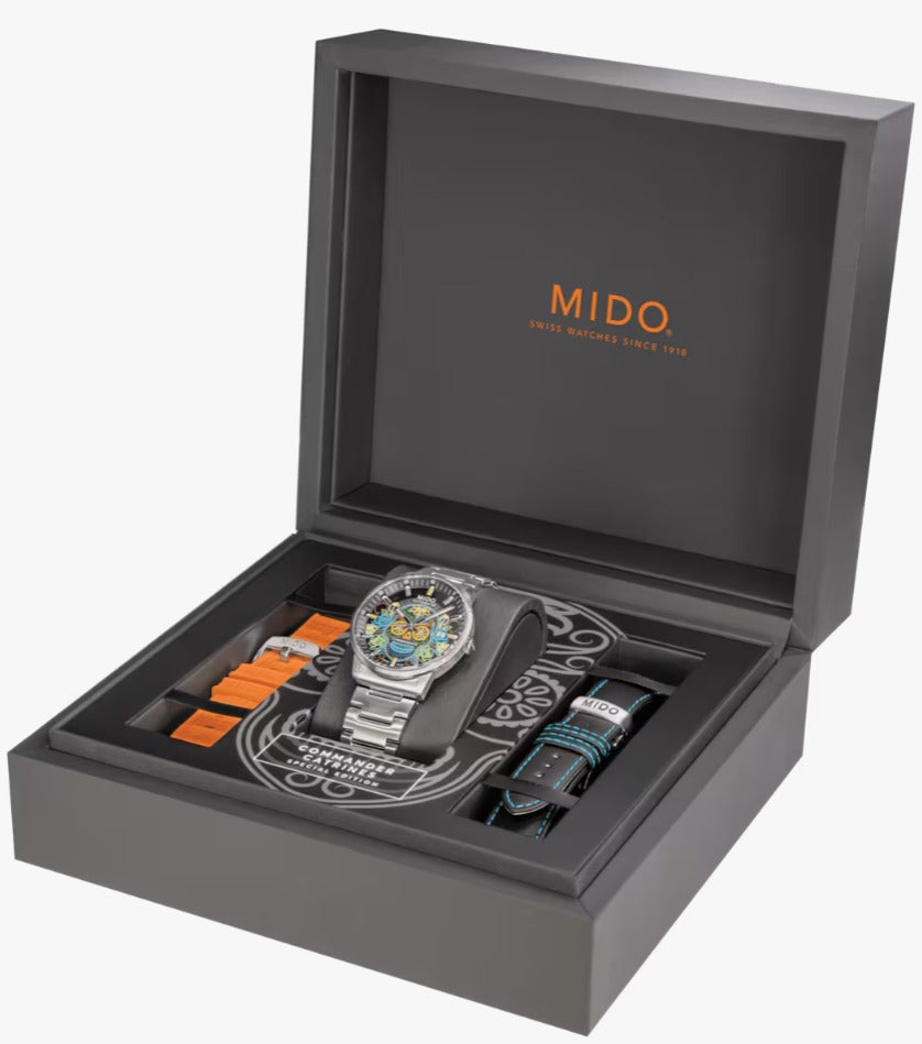 MIDO COMMANDER GRADIENT CATRINES M021.407.11.411.04 SPECIAL EDITION