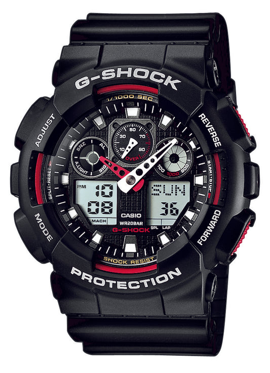 CASIO G SHOCK GA-100-1A4ER