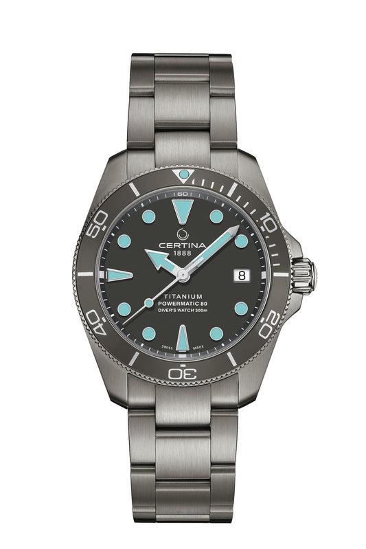 CERTINA DS ACTION DIVER POWERMATIC C032.807.44.081.00 TITAN