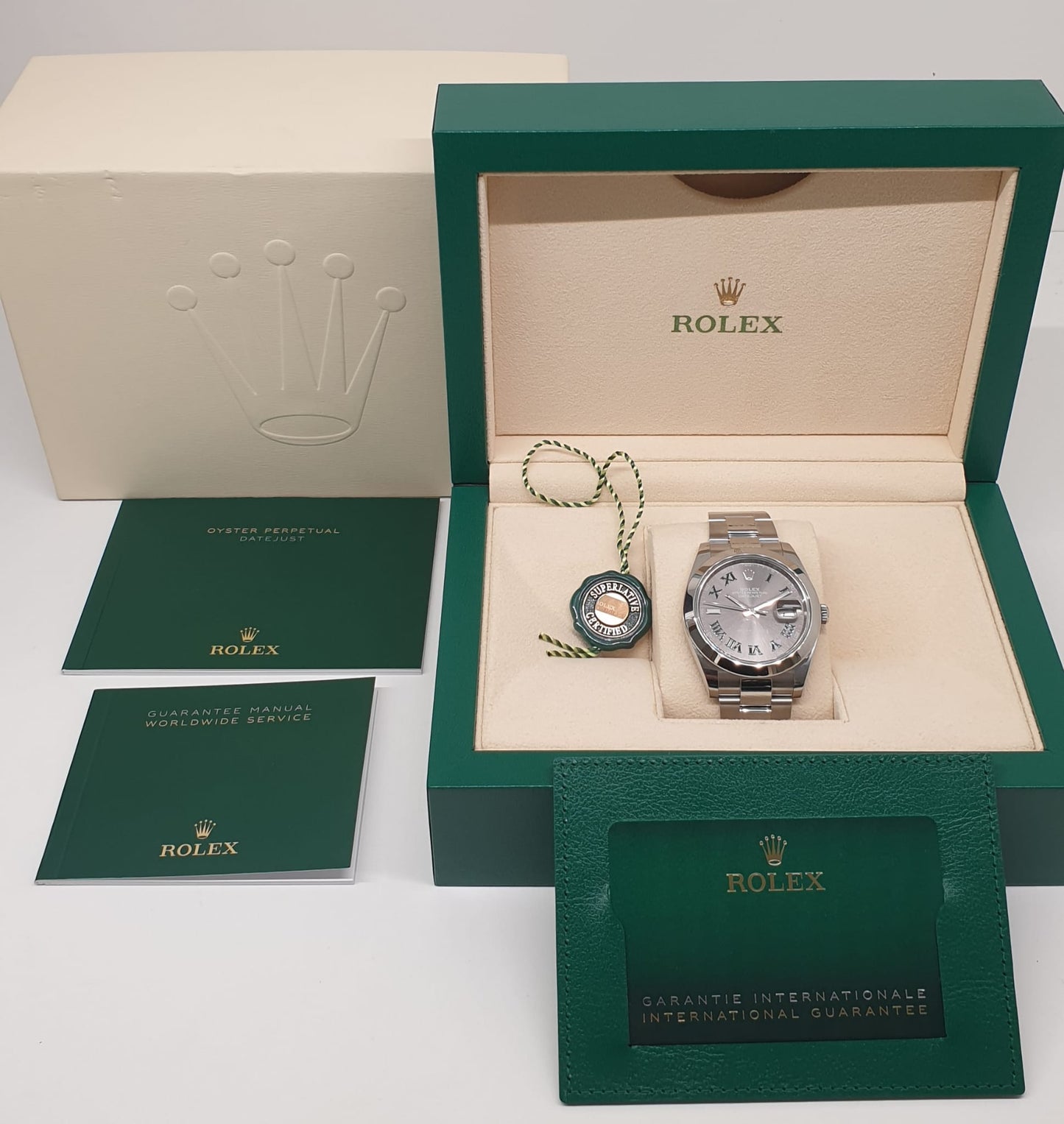 Rolex Datejust 41mm "Wimbledon" Modell: 126300