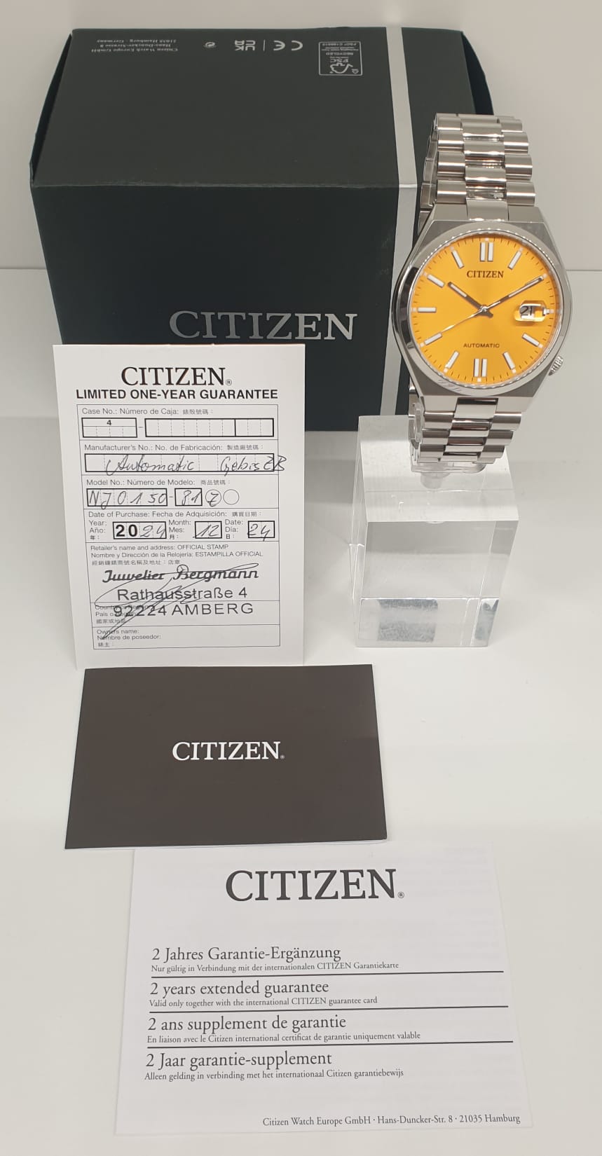 CITIZEN TSUYOSA NJ0150-81Z